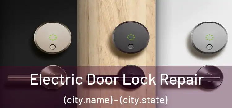 Electric Door Lock Repair (city.name) - (city.state)